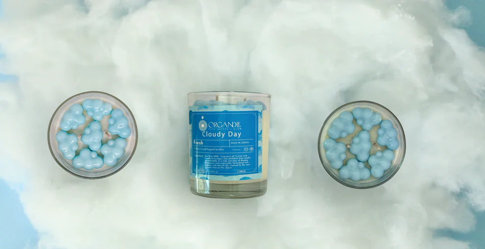 Cloudy Day Candle - Image 2